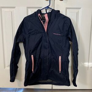 Vineyard Vines Dark Blue Jacket with Light Pink Details